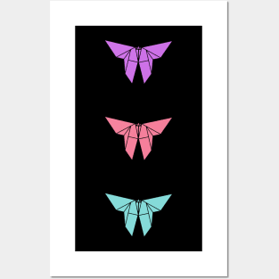 Origami Butterflies Posters and Art